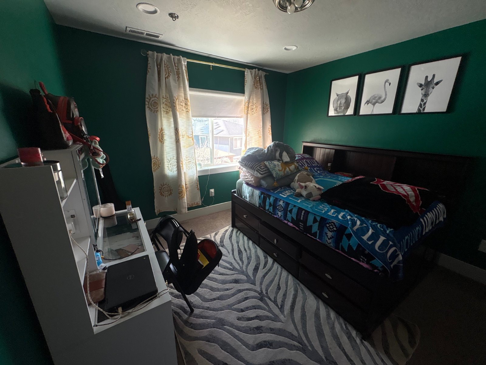 Lucy can organize a bedroom like no other. I've never seen this room more organized.  - Erika Lyn